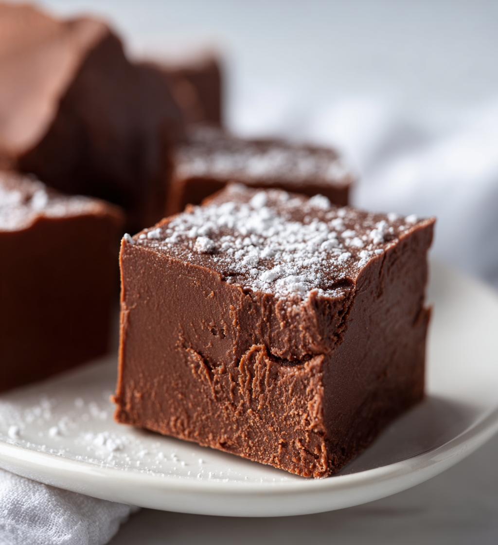 easiest peanut butter fudge - detail 1