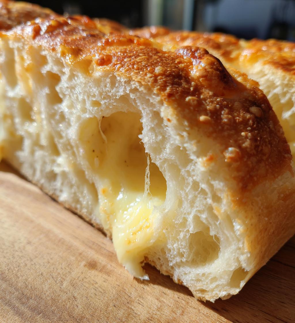 easy cheesy bread - detail 1