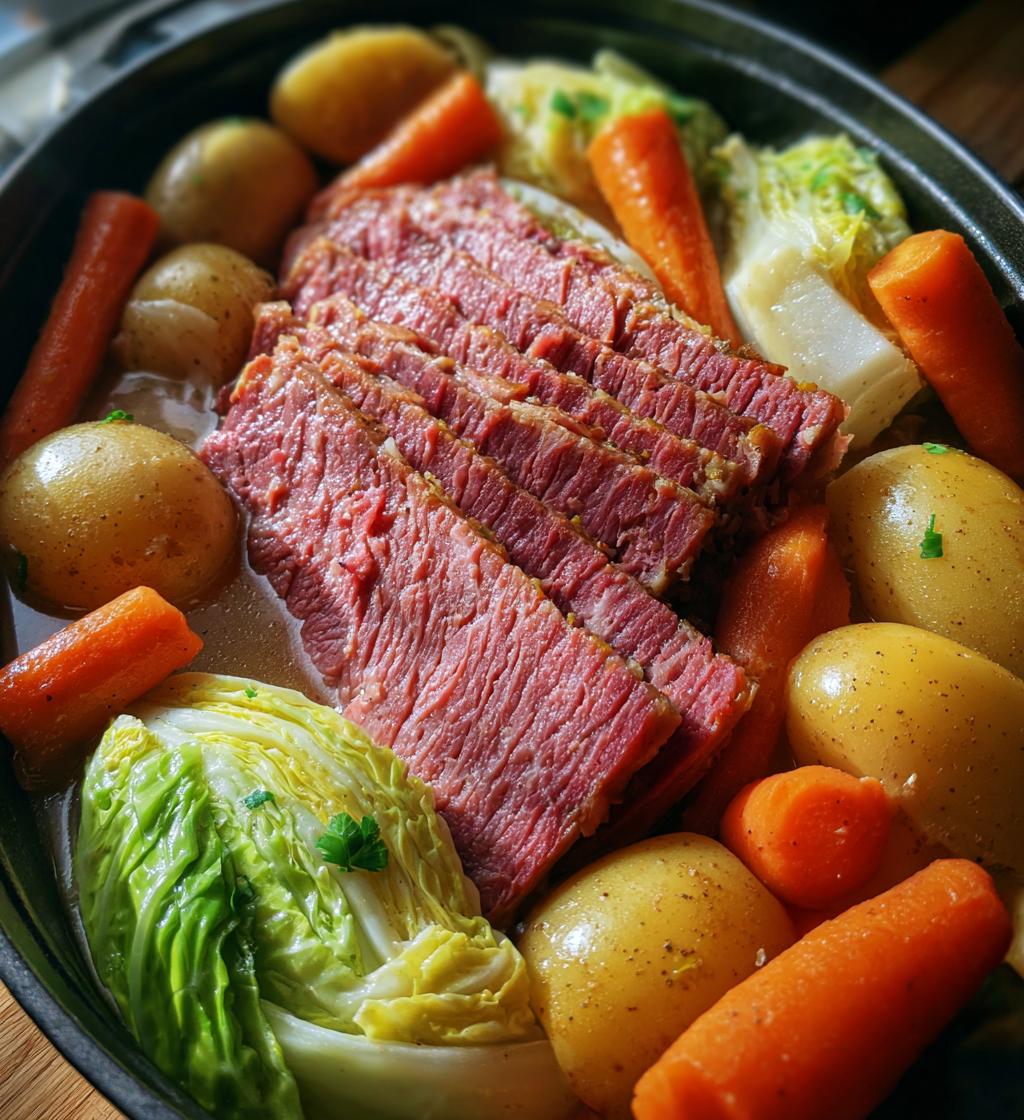easy corned beef and cabbage recipe
