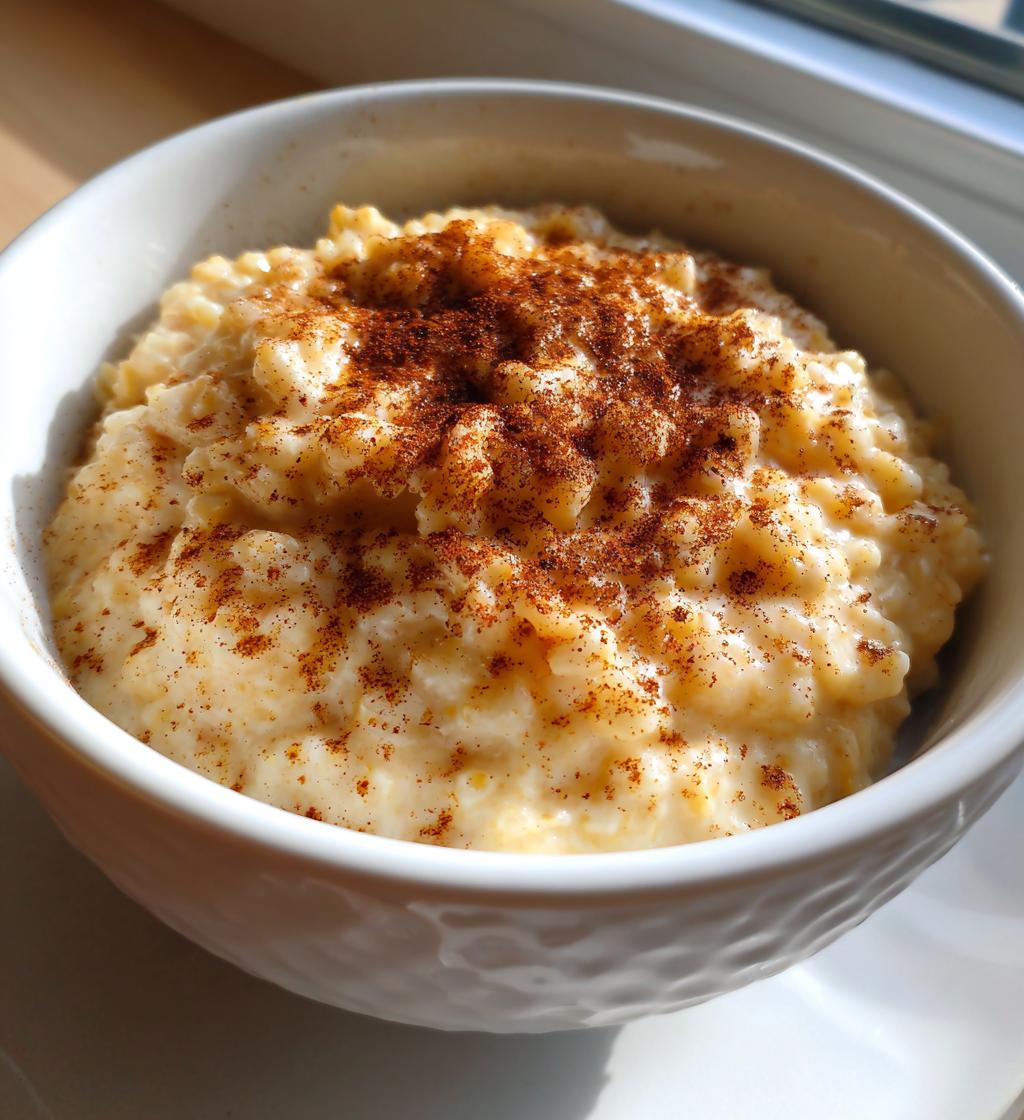 easy rice pudding - detail 1