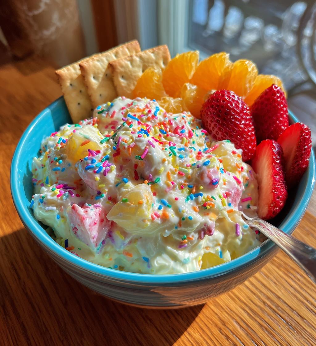 funfetti dip - detail 1