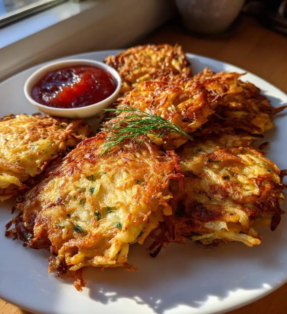 german potato pancakes kartoffelpuffer