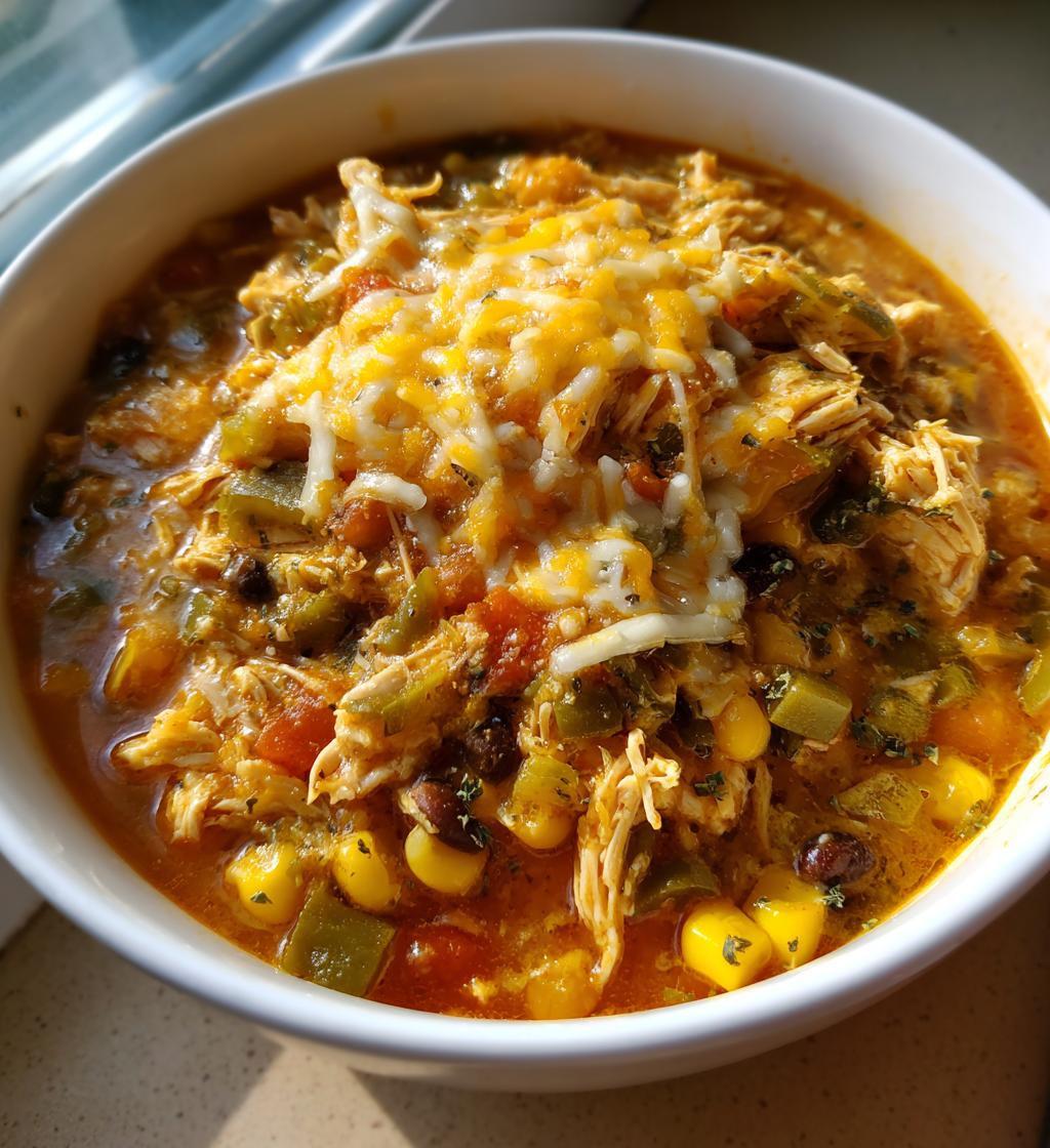 green chile chicken enchilada soup