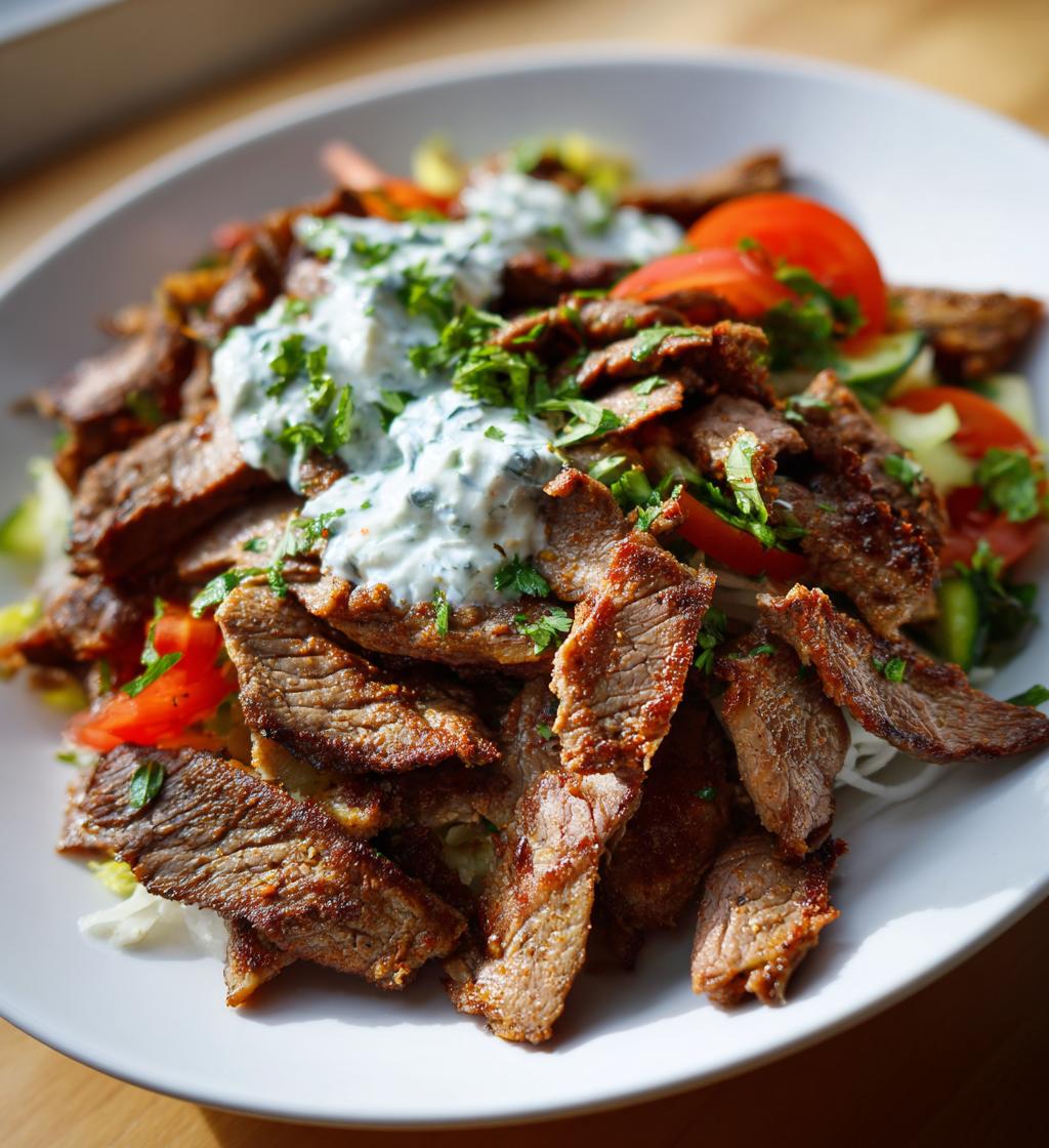 gyro meat - detail 1