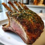 herb crusted rack of lamb