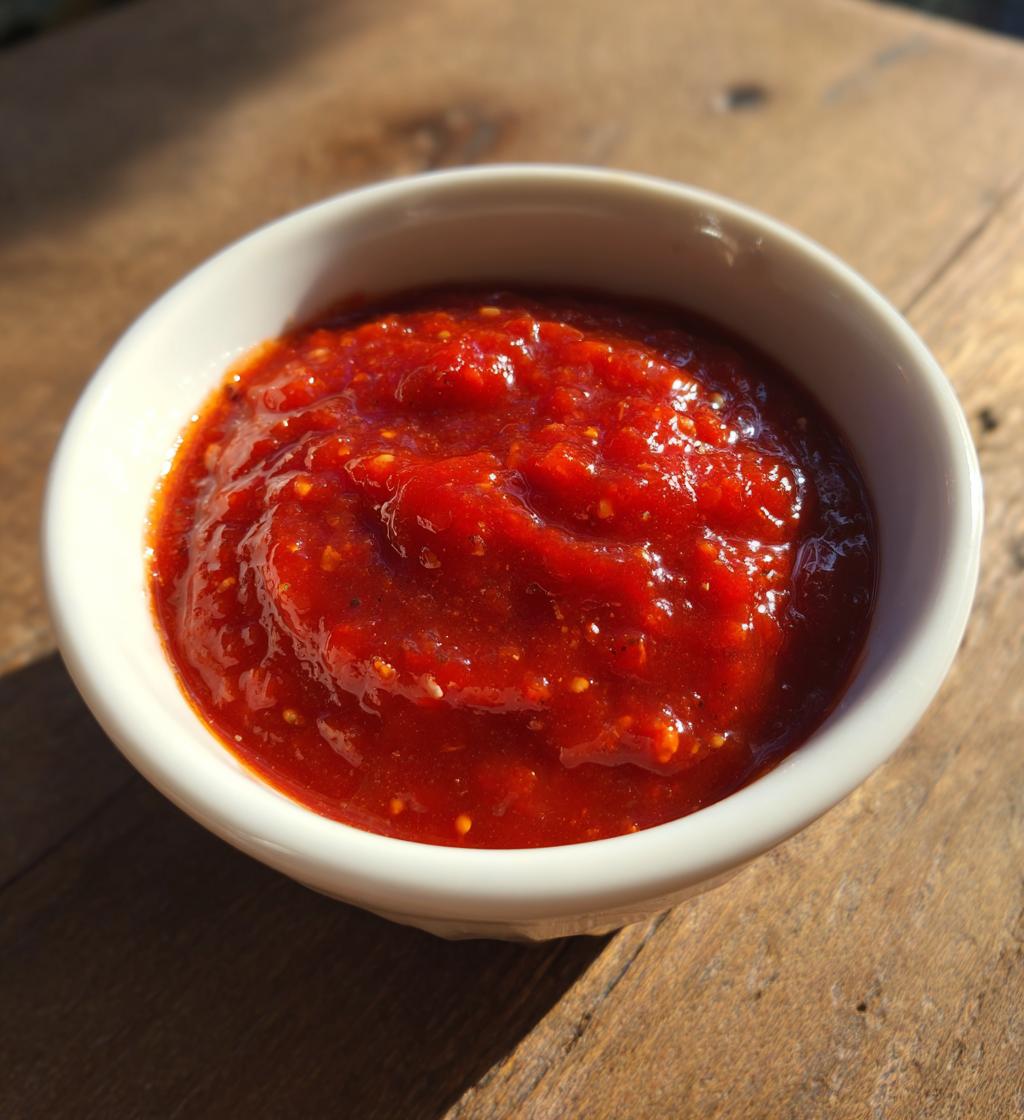 homemade cocktail sauce - detail 1