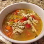 instant pot chicken vegetable soup
