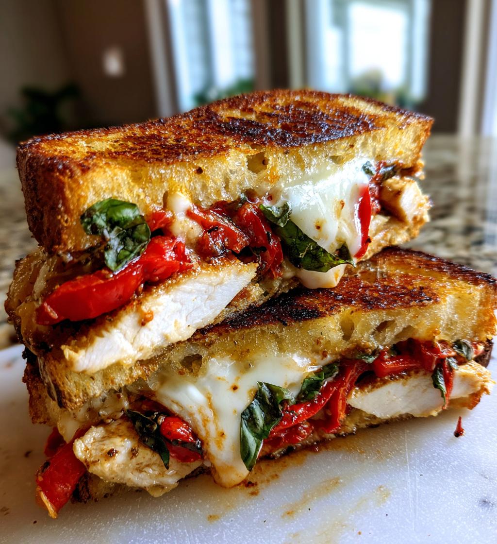 italian chicken panini - detail 1