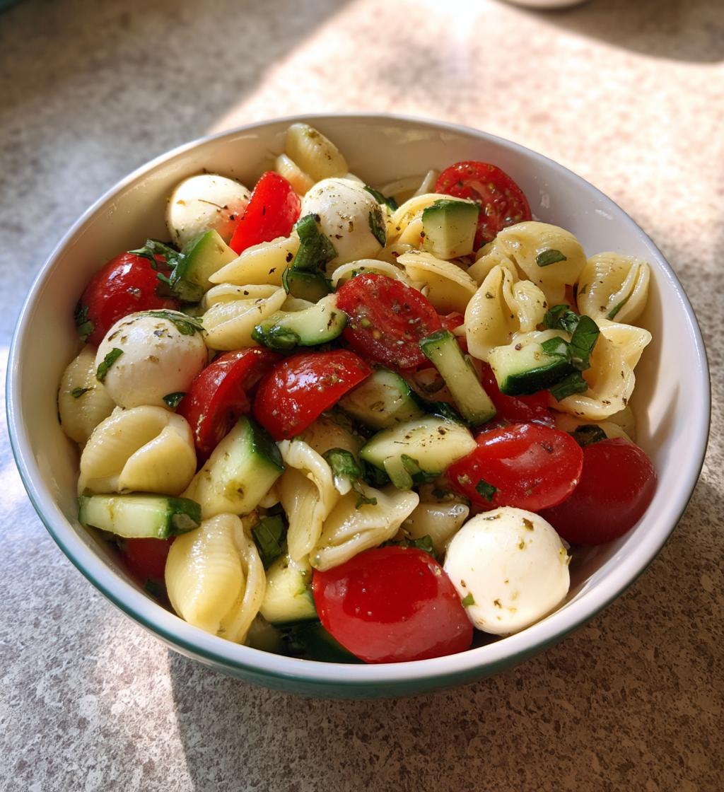 italian pasta salad recipe - detail 1