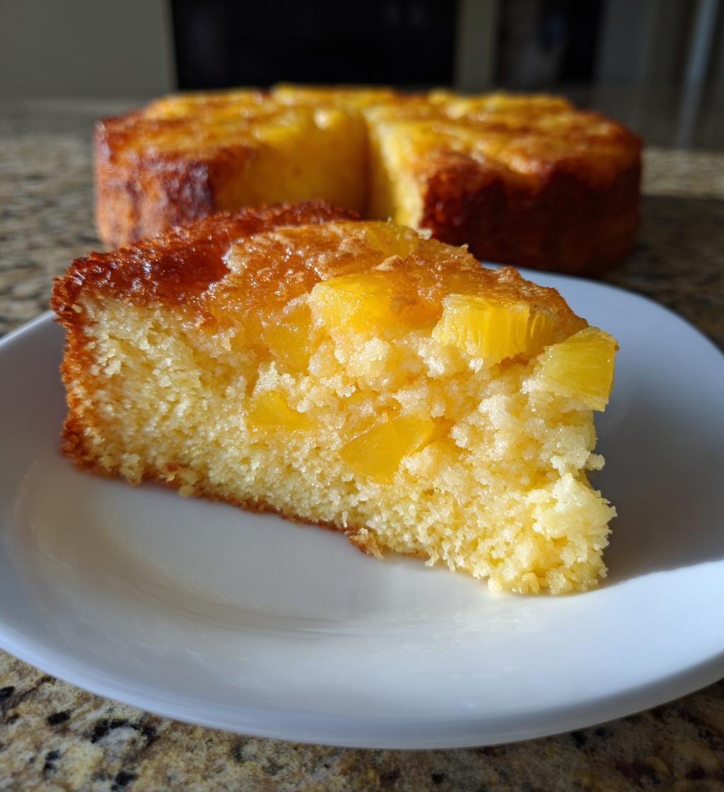 juicy pineapple heaven cake - detail 1