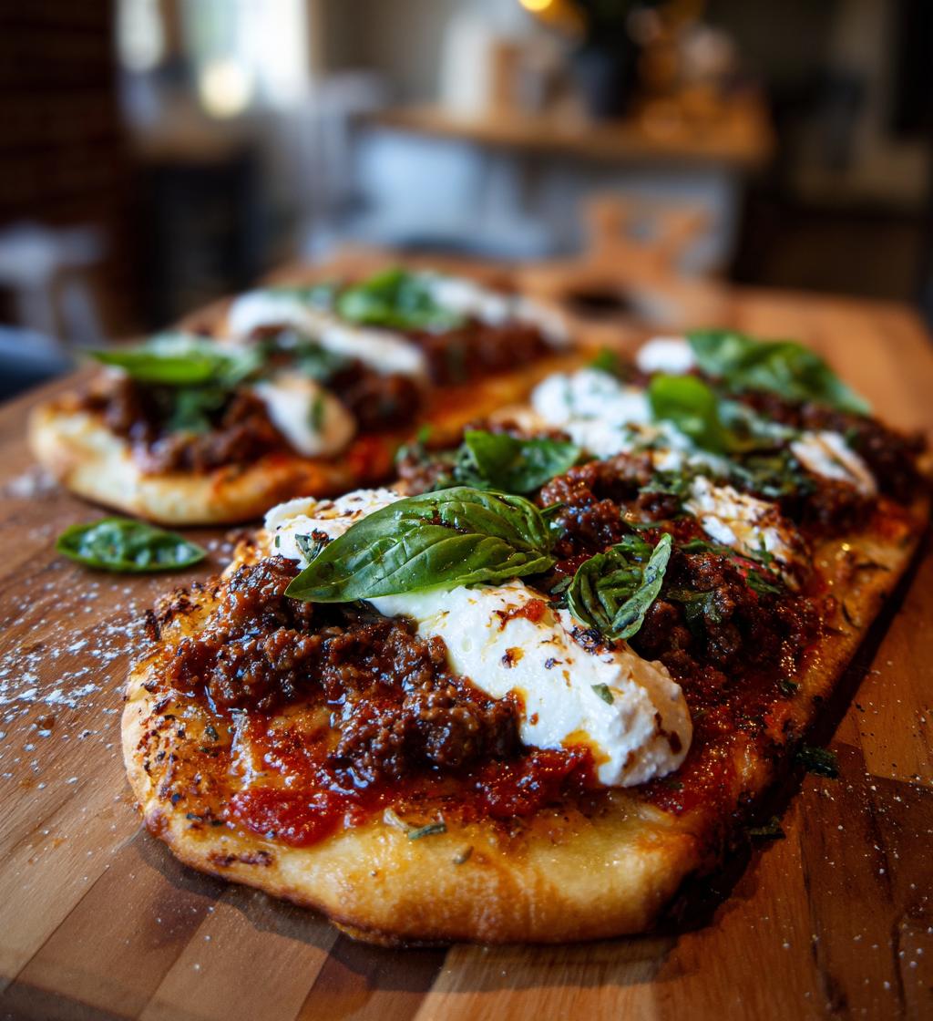 lasagna flatbread recipe - detail 1