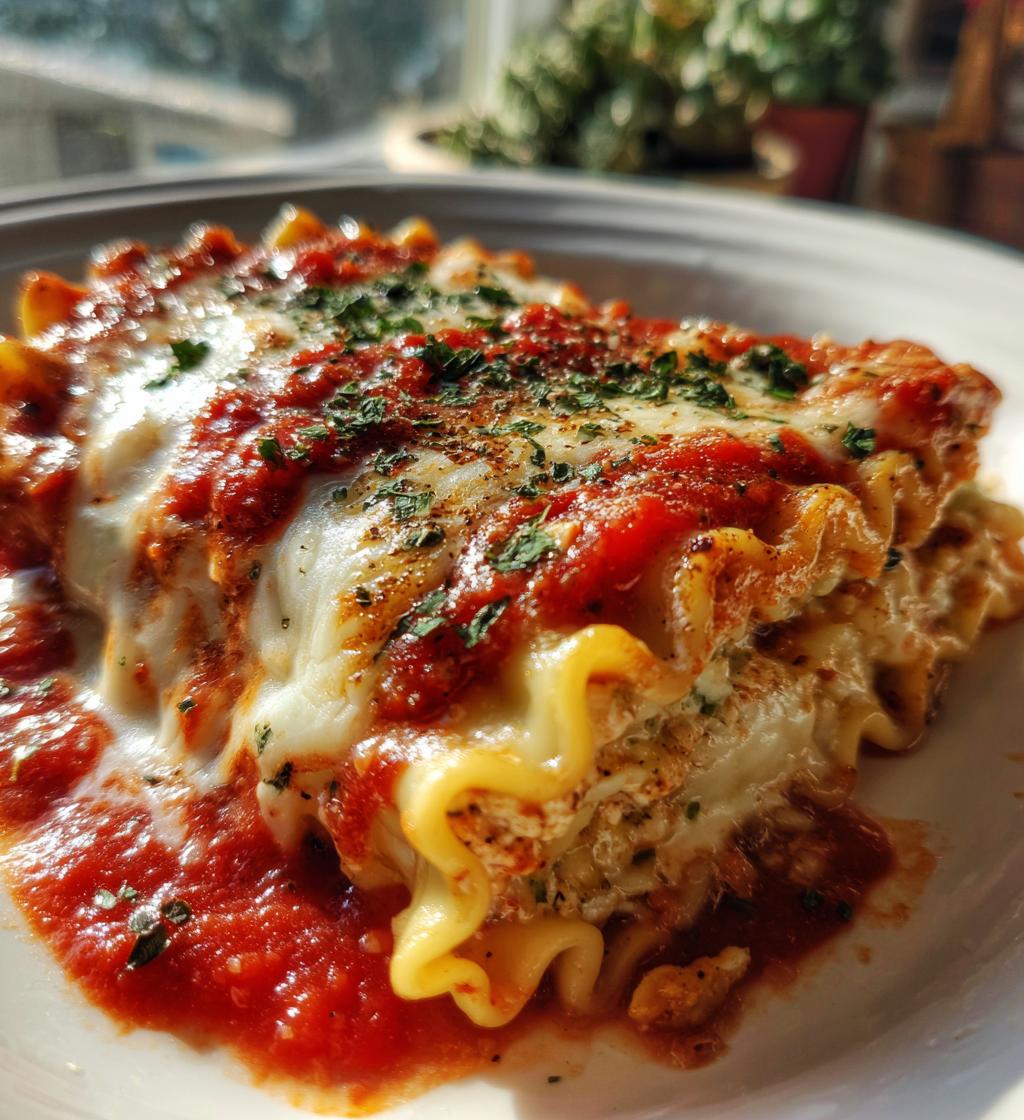 lasagna roll ups - detail 1