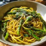 lemon asparagus pasta