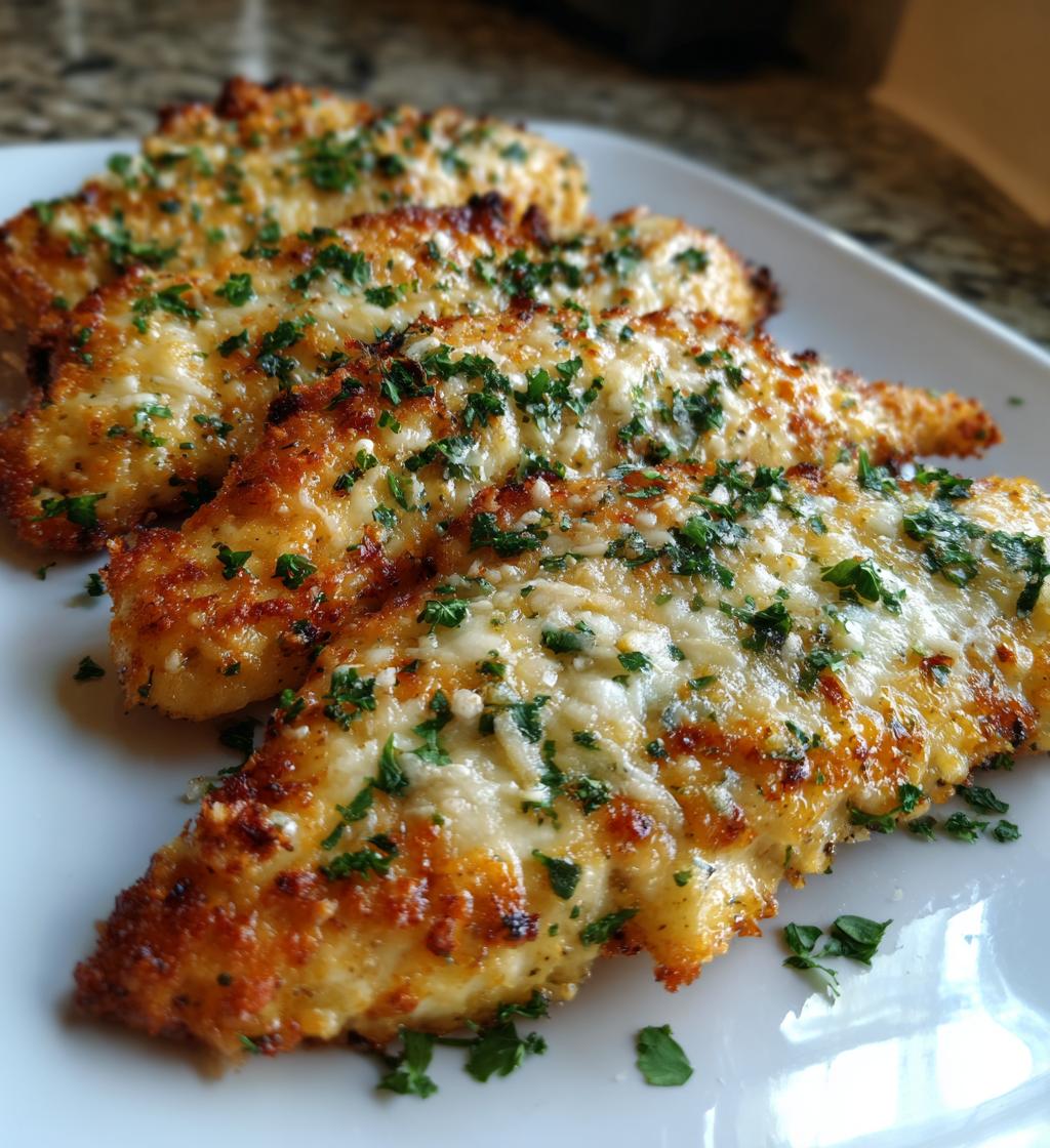 low carb keto garlic parmesan chicken