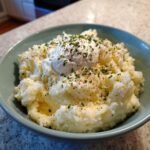 mashed cauliflower with sour cream