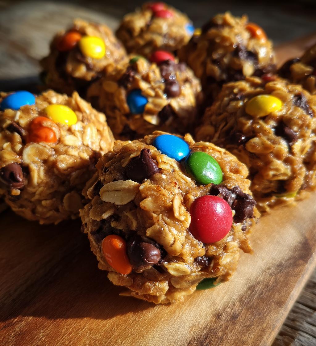 monster cookie balls