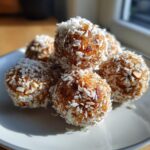no bake christmas almond balls