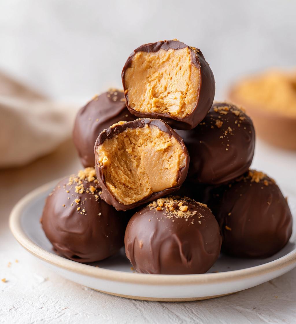 no bake peanut butter cheesecake balls 2