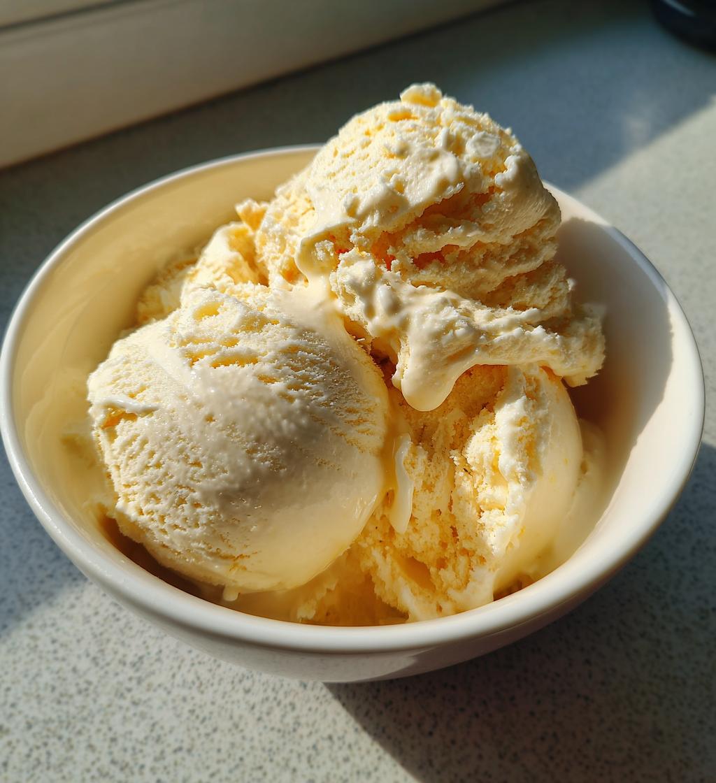 no churn vanilla ice cream
