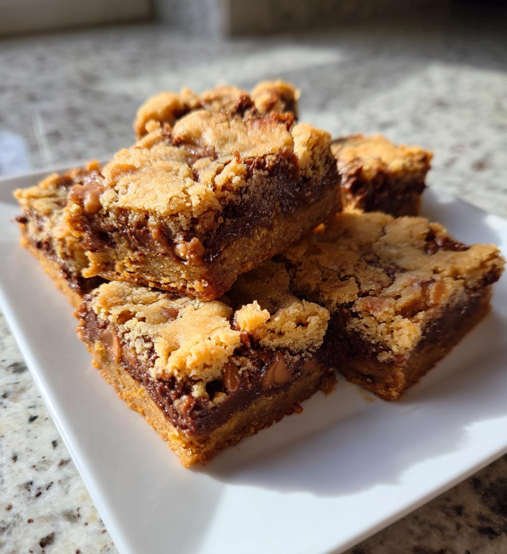 peanut butter chocolate chip bars
