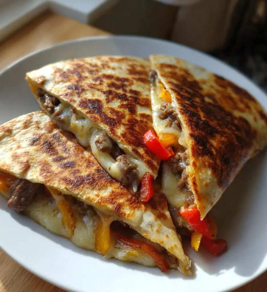 philly cheesesteak quesadilla recipe