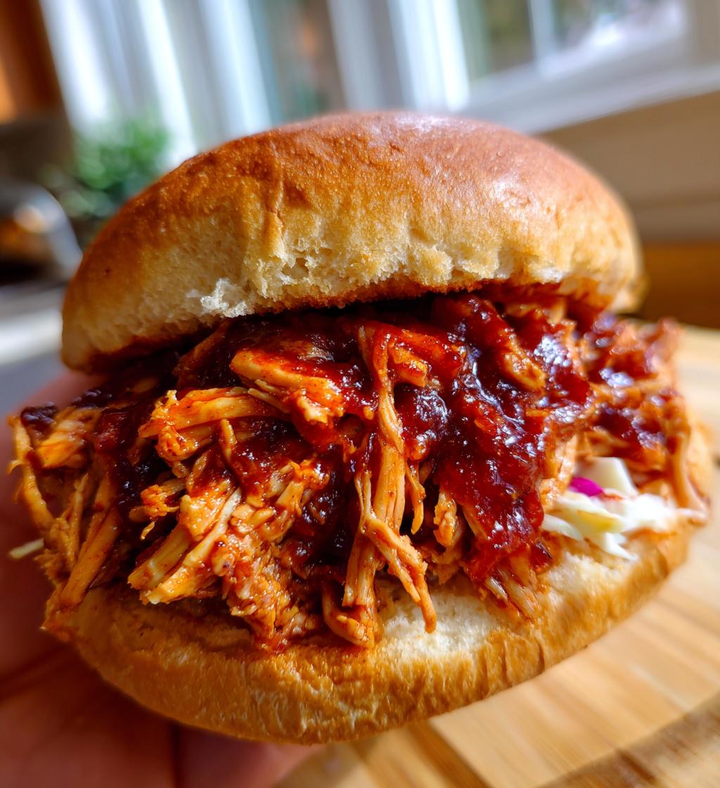 pulled bbq chicken crock pot recipe - detail 1