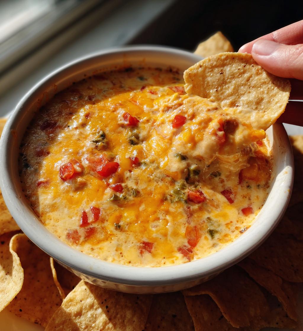 sausage queso dip