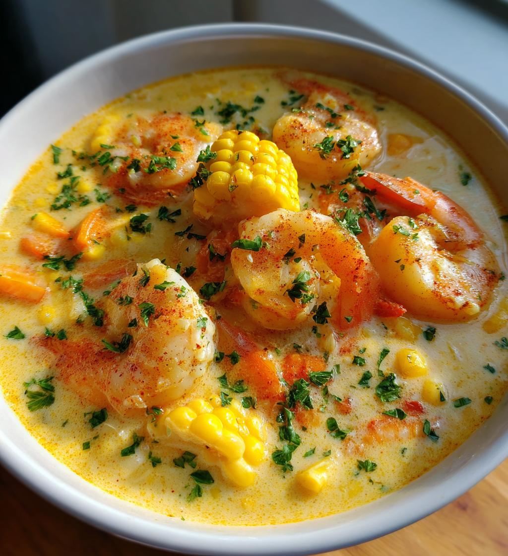 shrimp and corn soup