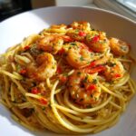 shrimp scampi with pasta