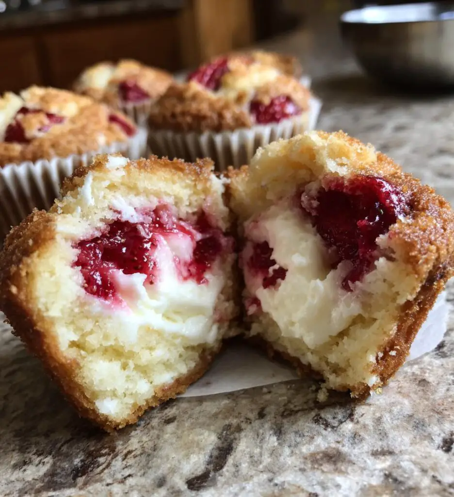 strawberry cheesecake cupcakes