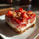 strawberry crunch cheesecake salad
