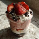 strawberry oreo cheesecake cup