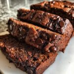 triple chocolate banana bread