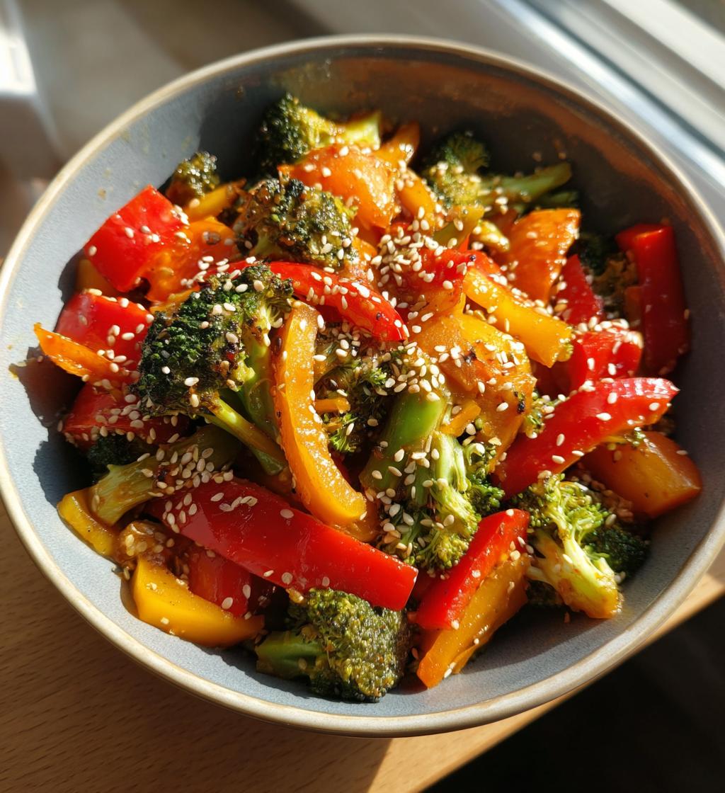 vegetable stir fry - detail 1
