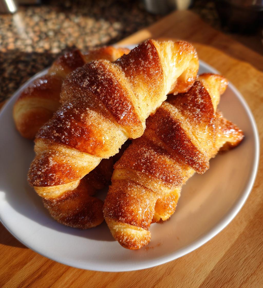 warm cinnamon crescent twists - detail 1