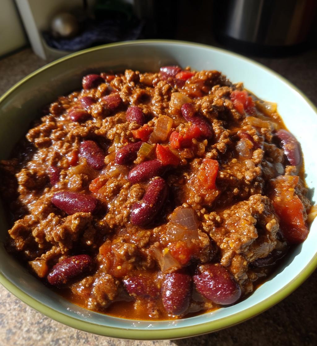 wendys pot of chili at home - detail 1