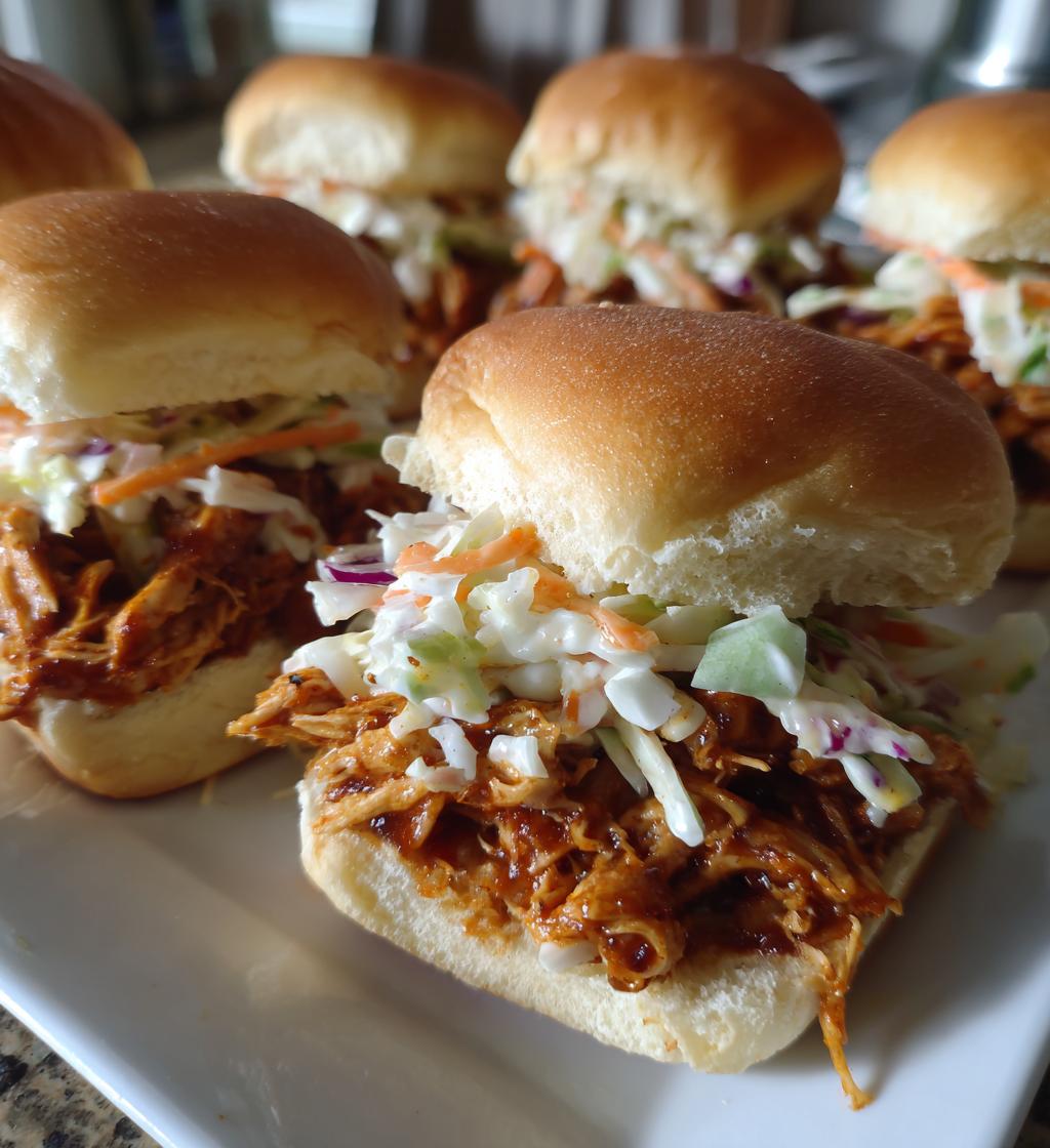 BBQ Chicken Sliders - detail 1