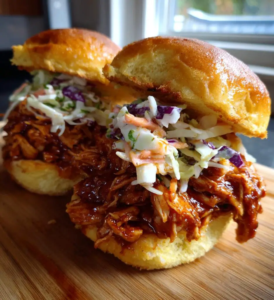 BBQ Chicken Sliders