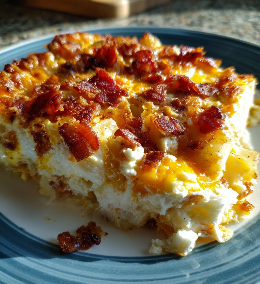 Bacon Egg Potato Bake