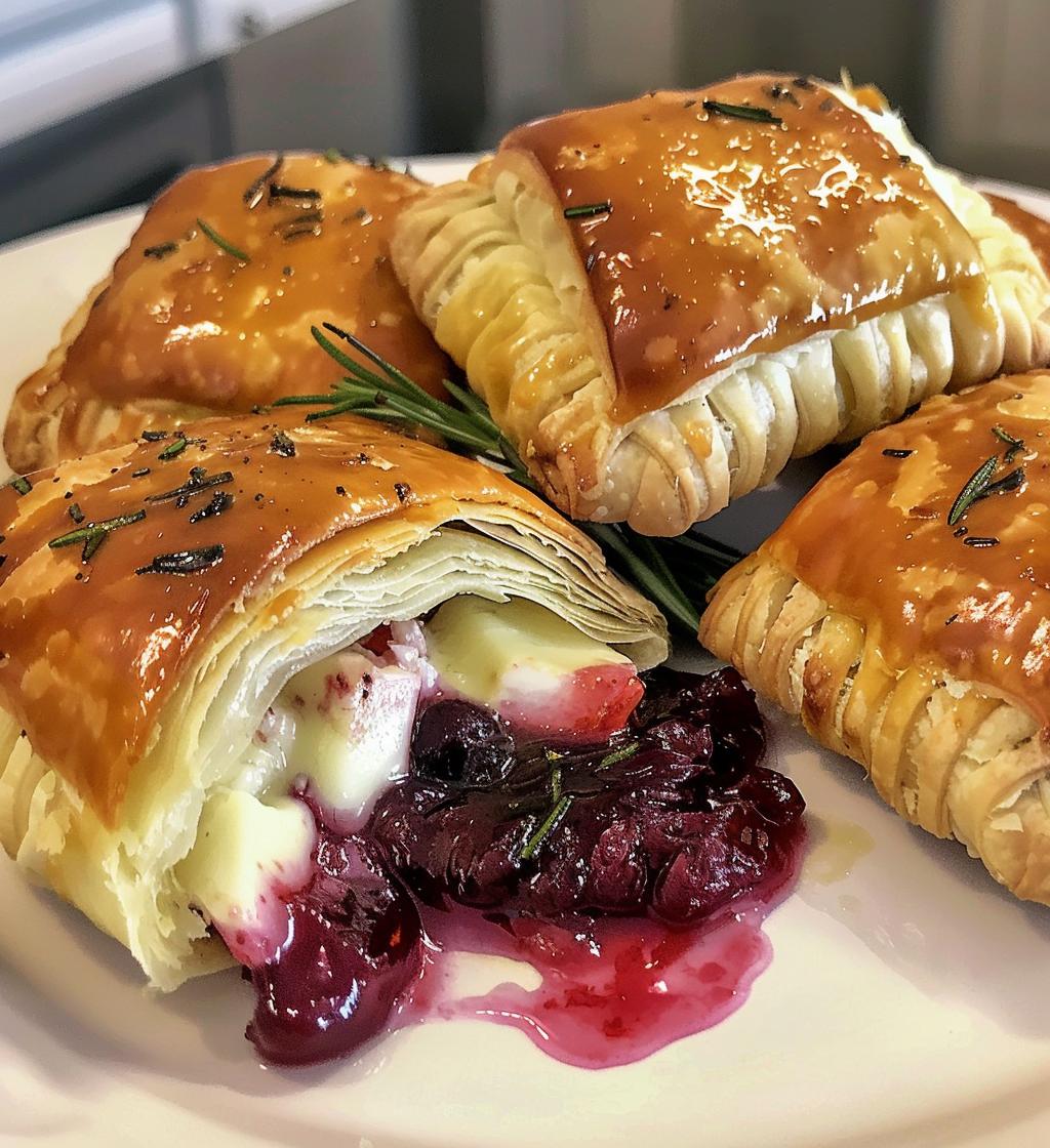Baked Cranberry Brie Bites - detail 1