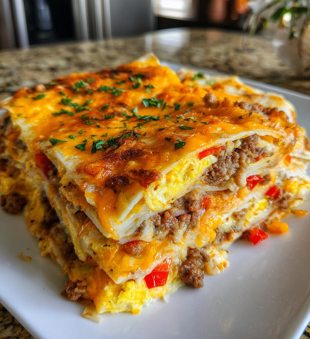 Breakfast Burrito Casserole - detail 1