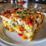 Breakfast Quesadilla Casserole