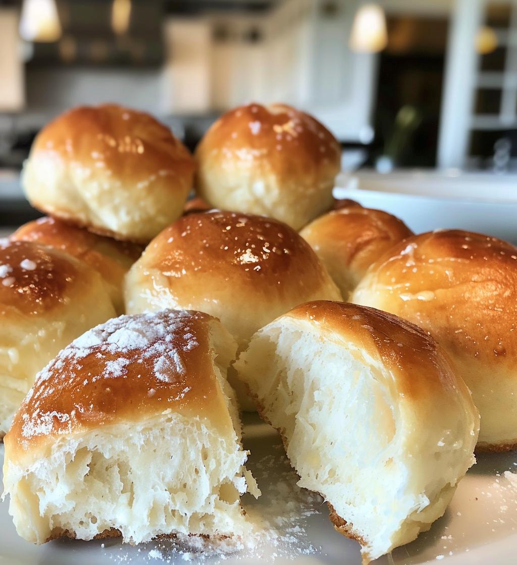 Brioche Dinner Rolls - detail 1