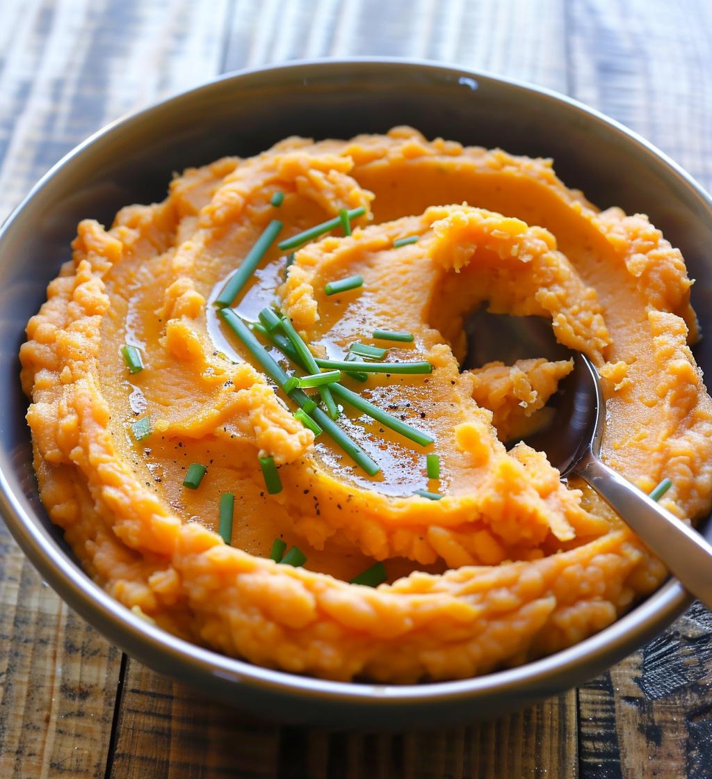 Brown Butter Mashed Sweet Potatoes - detail 1