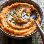 Brown Butter Mashed Sweet Potatoes