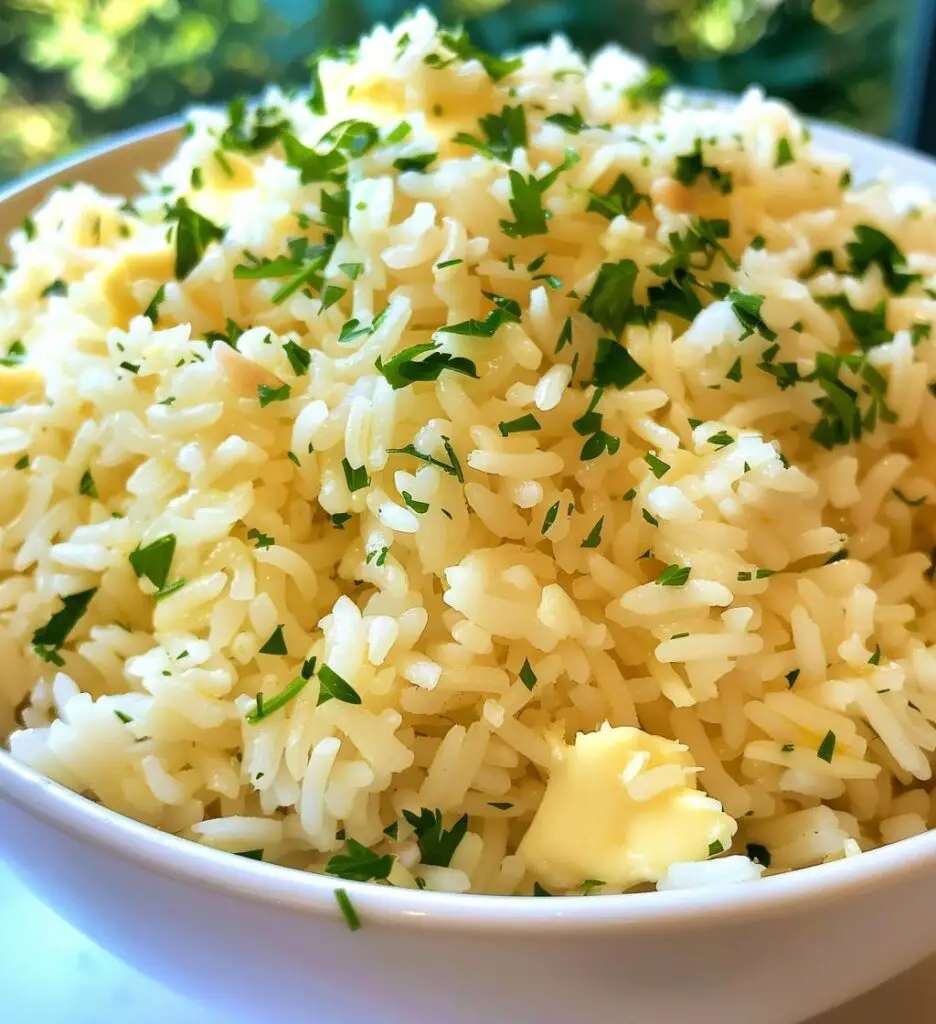 Buttery Garlic Rice