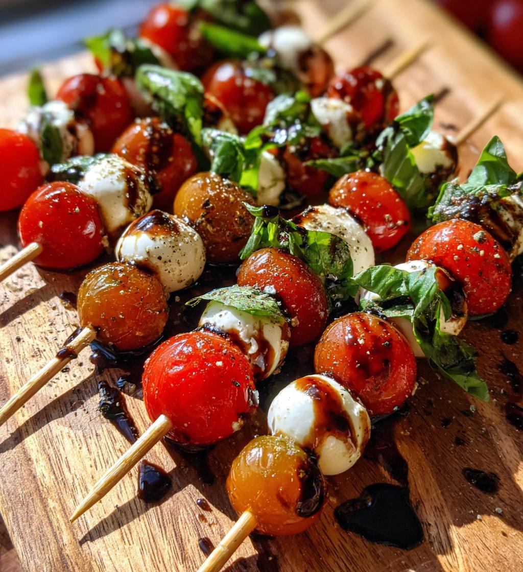 Caprese Skewers - detail 1
