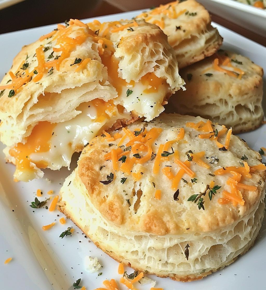 Cheddar Herb Biscuits - detail 1