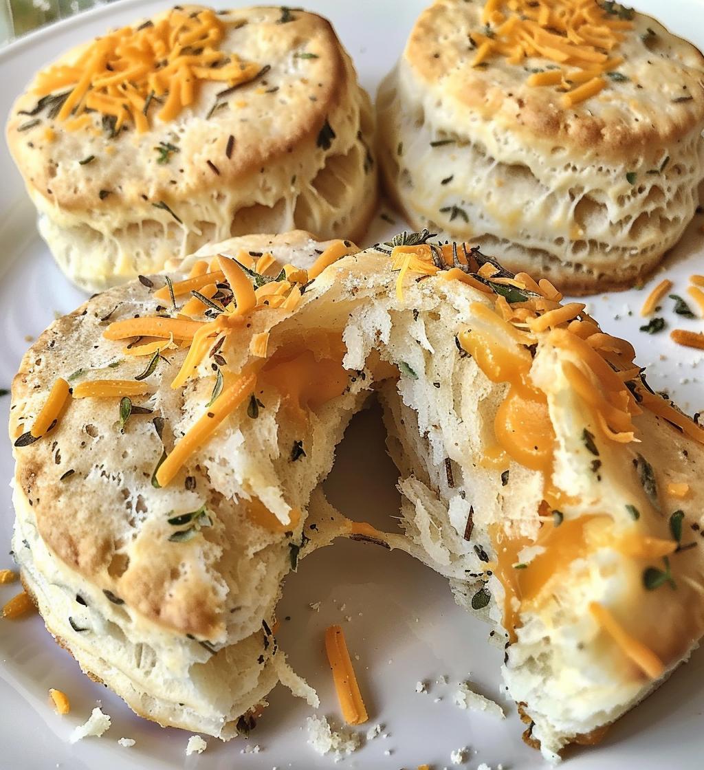 Cheddar Herb Biscuits