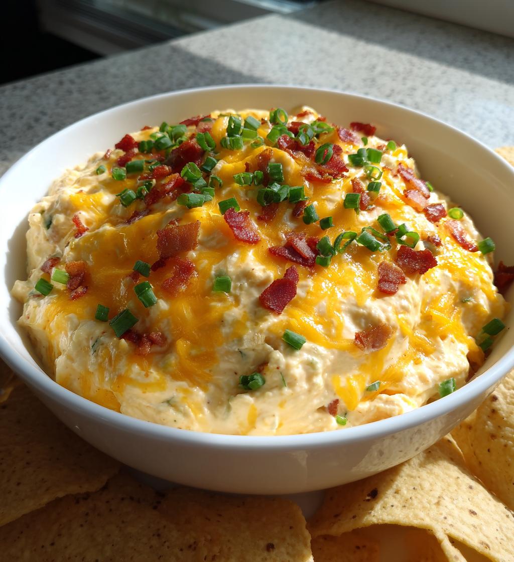 Cheesy Bacon Ranch Dip (can remove bacon if you want) - detail 1